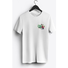 MGAX Sevimli Ayı Havalı Genç Arma Baskılı Regular Sıfır Yaka %100 Pamuk Unisex Penye T-Shirt