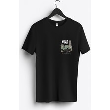 MGAX Off Road Wild Explorer Arma Baskılı Regular Sıfır Yaka %100 Pamuk Unisex Penye T-Shirt