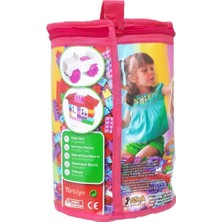 Asya Oyuncak ASYA ANT082 ÇANTALI BLOCKS PASTEL 80 PARÇA