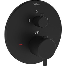 Vitra Origin Ankastre Termostatik Banyo Bataryası A4267136WTC