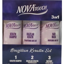 Nova Touch Nova Brezilya Fönü Keratini Mini 3'lü Set 3X150 ml