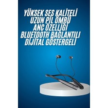 MK Beykoz Bluetooth Kulaklık Şarj Göstergeli 100 Saat Şarj Kapasiteli Sporcu Kulaklık - KE002Q-799HO8
