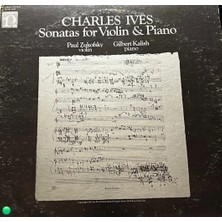 Plakantik Charles Ives – Sonatas For Violin & Piano (Paul Zukofsky, Gilbert Kalish) - 2 Lp Nonesuch Box Set