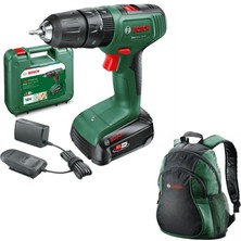 Bosch Easyımpact 18V-40 2 Ah Çift Akülü Matkap - 06039D8108 + Bosch Sırt Çantası