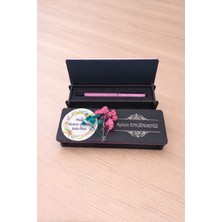 Mezora Kişiye Özel Kadınlar Günü Hediyesi Ahşap Kutulu Kalem