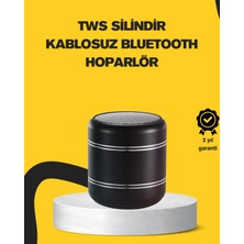 MK Beykoz Mini Alüminyum Bluetooth Hoparlör Yüksek Bas Performansı - KE002Q-795QE3
