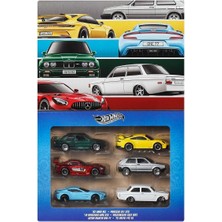 JLB25 Hot Wheels Euro Style 6lı Araç Paketi 1:64