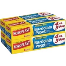 Koroplast Buzdolabı Poşeti Küçük Boy 4'lü