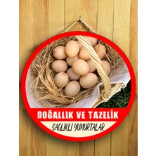 Mayeka Şarküteriler Marketler Yumurtacılar Için Yumurta Duvar Kapı Tablo Ahşap Askılı Pano Tabela