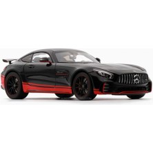 Göçmen Mercedes-Benz Amg Gt R Black With Red Stripes 1:24