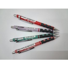 Rotring Tikky Mekanik 0,7mm 4 Lü( Kırmızı Lila Yeşil Gülkurusu)
