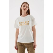 Fashion Friends 25Y0149K1 Kadın Baskılı T-Shirt