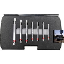 Werka 5107-S7 7 Parça Düz Tampon Mastar Seti