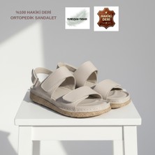 Cozi Company Tam Ortopedik Taraklı Ayaklar Için Uygun Çift Bantlı Sandalet