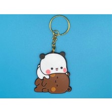 Bubu ve Dudu - Sevimli Ayı Panda Anahtarlık