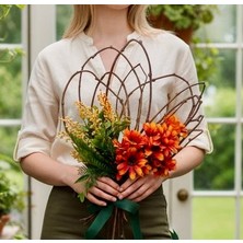 Sedosh Home Vision Kalpli Papatya Çiçek Buketi-Aksesuar