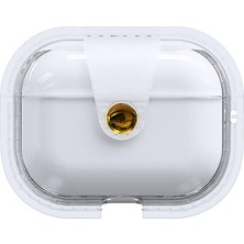 Airpods Pro 2 Uyumlu Nrtk Airbag 33 Darbelere Karşı Dayanıklı Magnetik Kılıf-Şeffaf