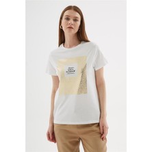 Fashion Friends 25Y0431K1 Kadın Baskılı T-Shirt