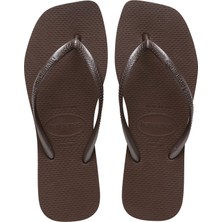 Havaianas Square Kadın Kahverengi Terlik