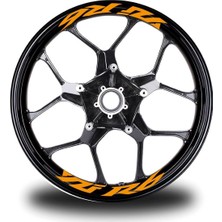 Mrt Teknik Yzf R6  Yazılı 8li Jant Içi Yazı Sticker Etiket