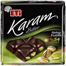 Eti Çikolata Karam Bitter Fıstıklı 60 gr