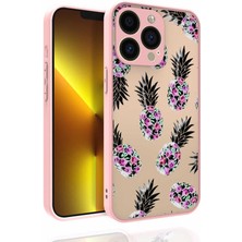 iPhone 13 Pro Uyumlu Desenli Kamera Korumalı Parlak Nrtk Nora Kapak-No1