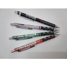 Rotring Tikky Mekanik 0,7mm 4 Lü(Siyah Lila Yeşil Gülkurusu)