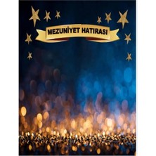 Promisebackdrop2 250X200CM Ek Dikişli Mezuniyet Hatırası Okul Etkinlik Kumaş Pano