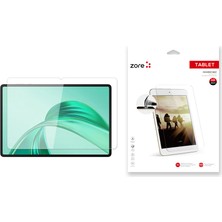 Honor Pad X8A Uyumlu Nrtk Tablet Temperli Cam Ekran Koruyucu-Şeffaf