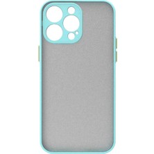 iPhone 14 Pro Max Uyumlu Nrtk Hux Kapak-Turkuaz