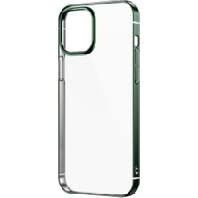 iPhone 11 Uyumlu Nrtk Pixel Kapak-Açık Yeşil