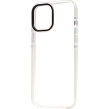 iPhone 12 Uyumlu Nrtk Punto Kapak-Beyaz
