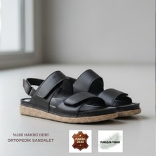 Cozi Company Tam Ortopedik Taraklı Ayaklar Için Uygun Çift Bantlı Sandalet