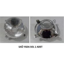 Far Reflektör Uzel Massey Ferguson 240 Seri 130 Mm. Aygersan 170021040 1 Adet