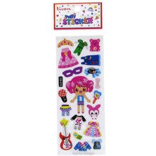 Ticon Sticker Puffy Kabartma Etiket 348922 Kıyafetler