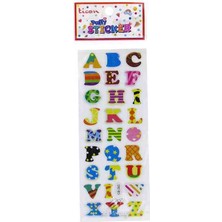 Ticon Sticker Puffy Kabartma Etiket 348889 Harfler