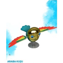 Güzelyüz Avm Rüzgarda Kanat Çırpan Kuş Araç Aynası Araba Kaputu Motor ve Kast Uyumlu Plastik Ayna Süsü Araba Kuşu