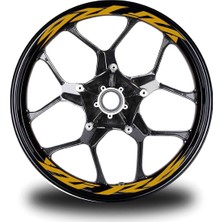 Mrt Teknik Yzf R6 Yazılı 8li Jant Içi Yazı Sticker Etiket
