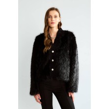 Robin D99761 Kadın Kürk Mont