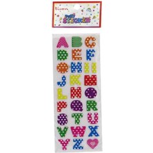 Ticon Sticker Puffy Kabartma Etiket 348890 Harfler