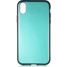 iPhone Xr 6.1 Uyumlu Nrtk Bistro Kapak-Koyu Yeşil