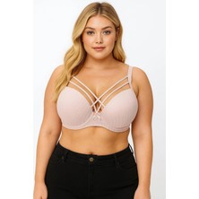 Wear Treasure C Cup Telli Süngerli Içi Boş Çapraz Ipli  Sütyen
