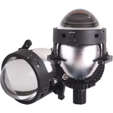 Sanvi 2,5 Inç Bi Xenon LED Uzun Kısa Far Lambası
