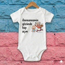 Novera Baby Organik %100 Pamuklu Bebek Zıbın Anneanne Konsept Bebek Body