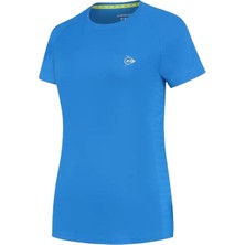 Belirtilmemiş Dunlop D Ap Club Ladies Crew Kadın Mavi Tişört