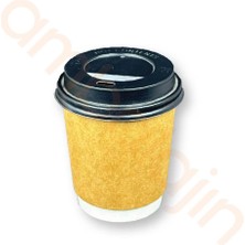 Ambalajın 8 Oz Double Wall Karton Bardak – Dw Tek Kullanımlık Çift Katlı Kahve ve Çay Bardağı