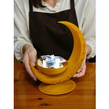 Home Dekoratif Hilal Şekerlik Lokumluk Hurmalık Kase Büyük Boy – Ikramlık Sunumluk – 10 Renk Seçenekli Modern Tasarım