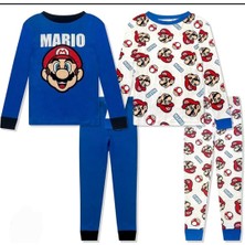 Hasyılmaz Nintendo Süper Mario 2li Pijama Takımı 4 Yaş