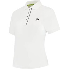 Belirtilmemiş Dunlop D Ap Club Ladies Polo Kadın Beyaz Polo Tişört