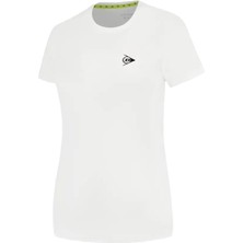 Dunlop D Ap Club Ladies Crew Kadın Beyaz Tişört